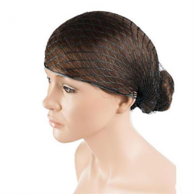 Hajháló horgolt erős anyagból hd-fekete