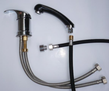 Csaptelep szett minden típusú hajmosóhoz Cm zuhany szettel2