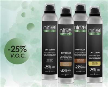 Nirvel Dry Color azonnali hajtőszínező spray