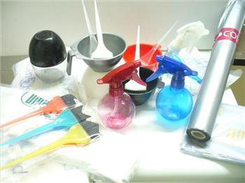 Melírozás Nirvel fodrászkellék csomaggal ajándék 4db 15gr szőkítőporral