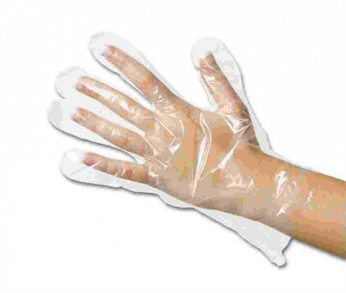 Hajfestő fólia kesztyű EinwegS