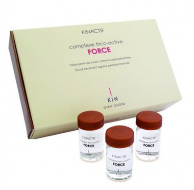 Hajszesz sokkterápia erős hajhullásra KIN Force Complexe Trico-Active