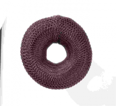 Kontyalátét barna szivacs 9cm