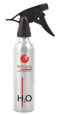 Vizező flakon alumíniumból ezüst H2o 250ml