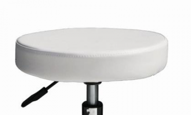 Korong ülőke pneumatikus forgószékekhez - fehér