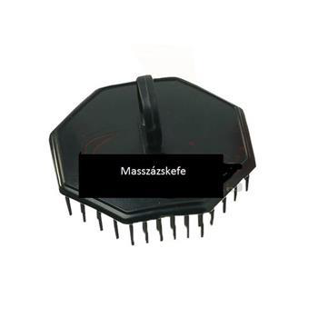 Masszázskefe hajszesz fejbőrbe masszírozásához