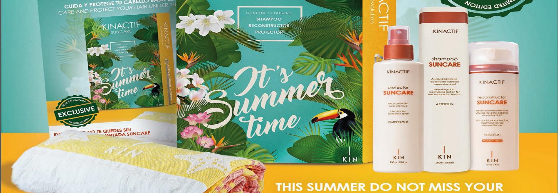 Maximális védelem a tűző nap, a tenger és uszodavíz okozta káros hatások ellen! - hajápoló csomag